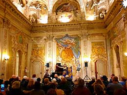 Festival Luoghi Immaginari a Villa Tesoriera Torino, con la pianista Natalia Korshunova, tenori Du Cheng Peng e Jingming Wang ed i soprani Elisabetta Tagliati e Serena Fazio